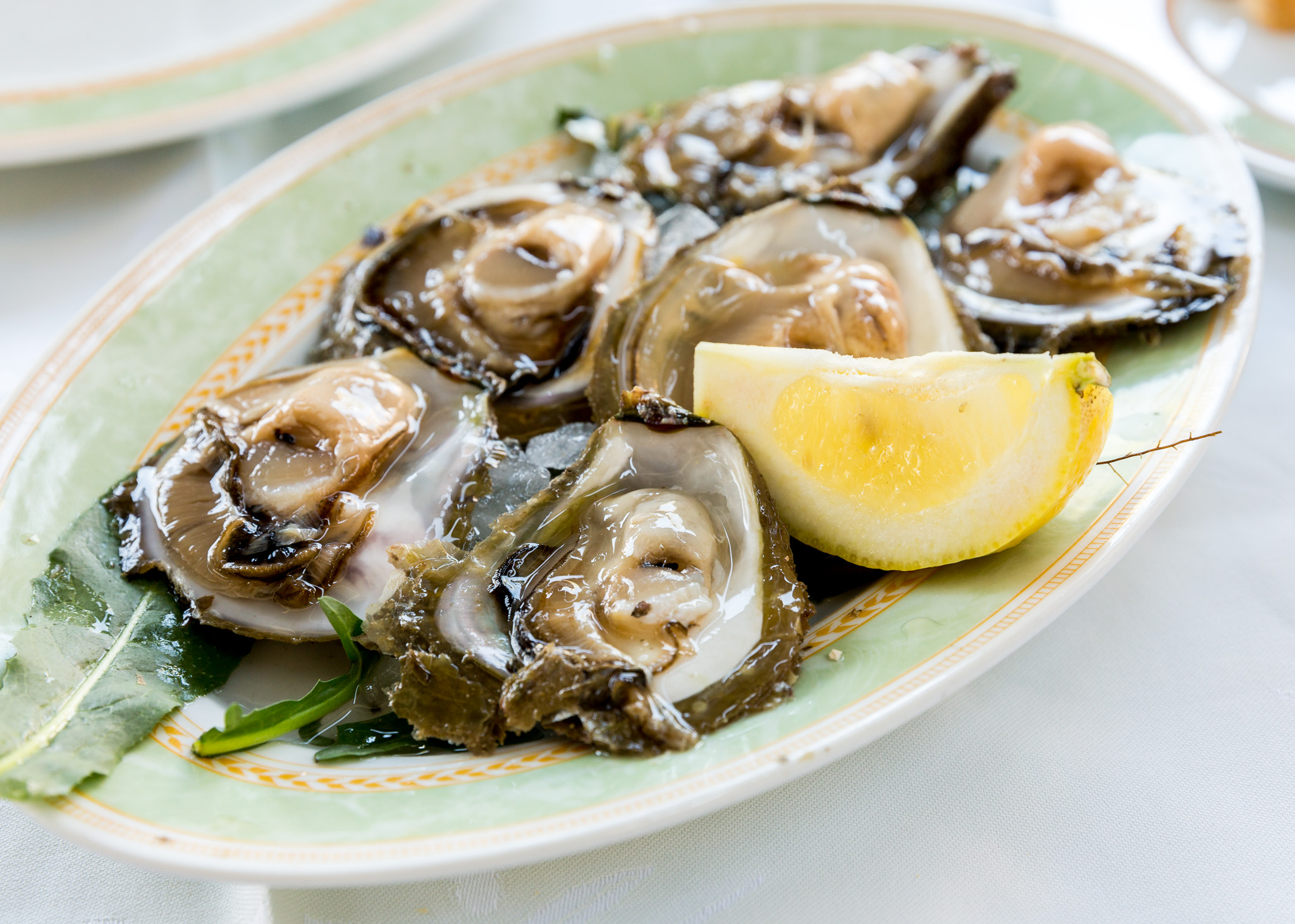 Fresh oysters from Mali Ston. Best enjoyed with a bit of lemon