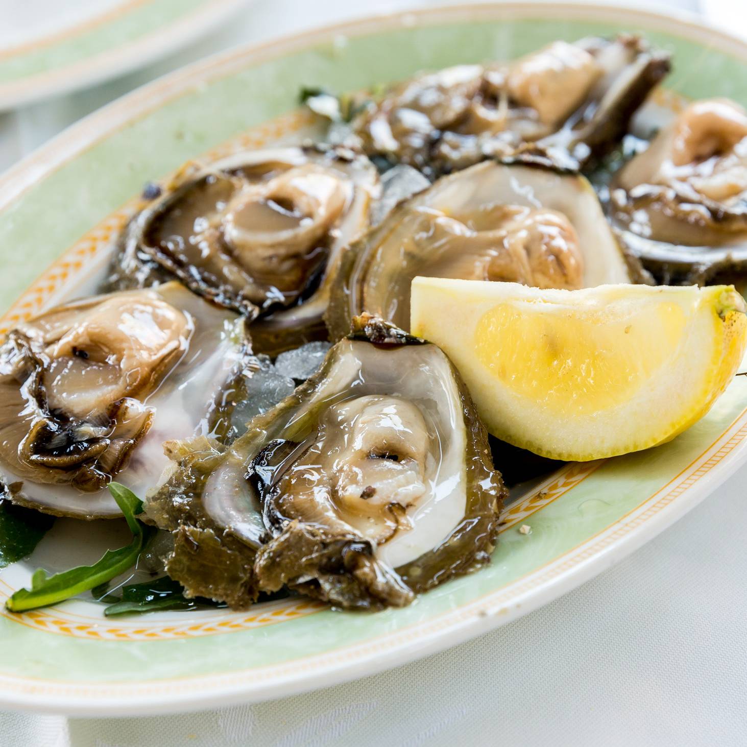 Fresh oysters from Mali Ston. Best enjoyed with a bit of lemon